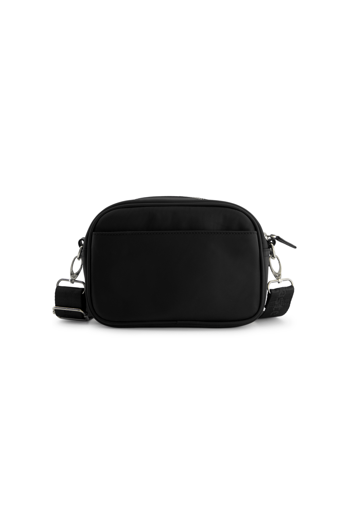 Nylon Messenger Bag | Black - Bags Don't Waste Culture