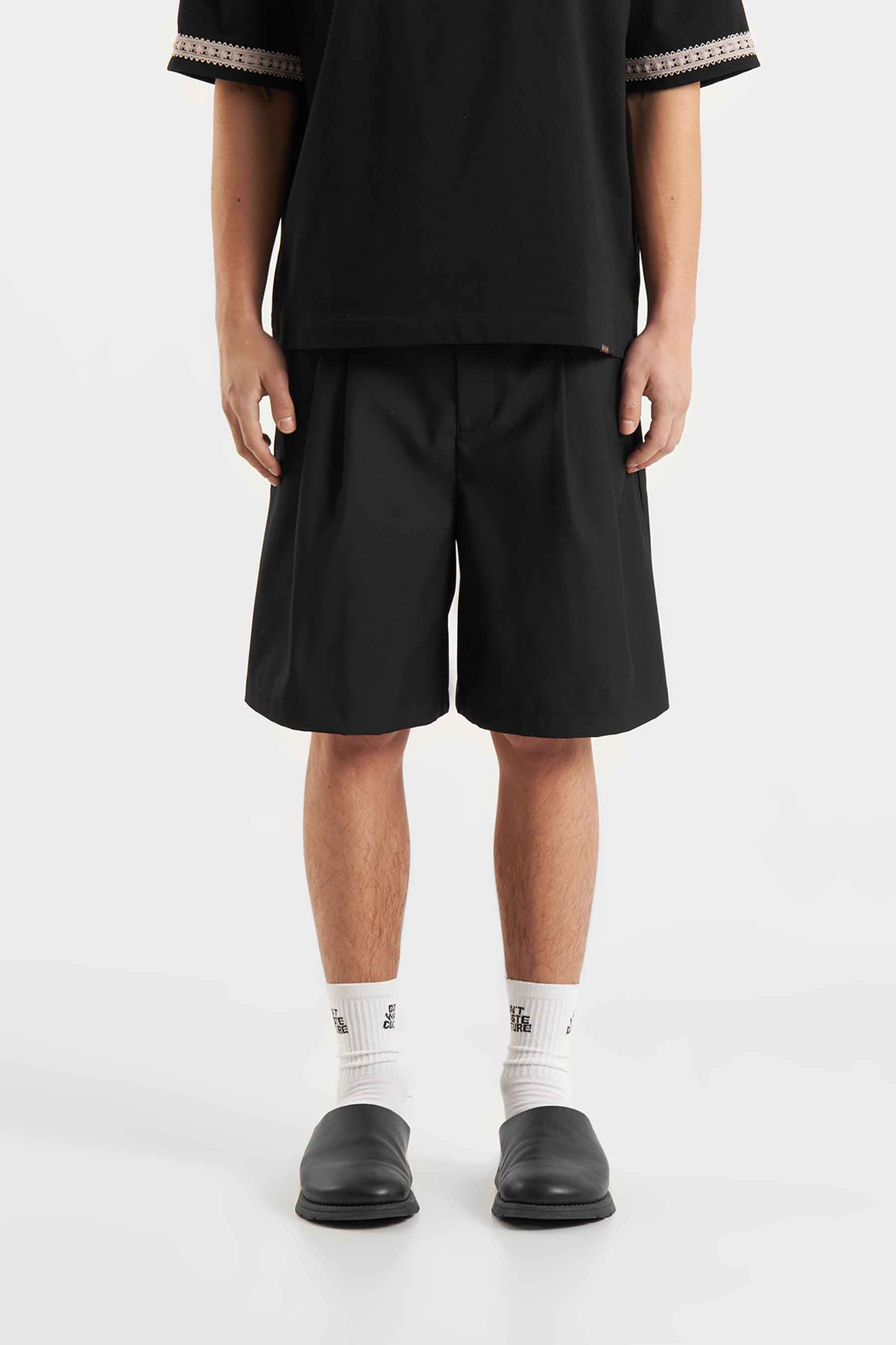 Aelith | Black - Shorts Don't Waste Culture