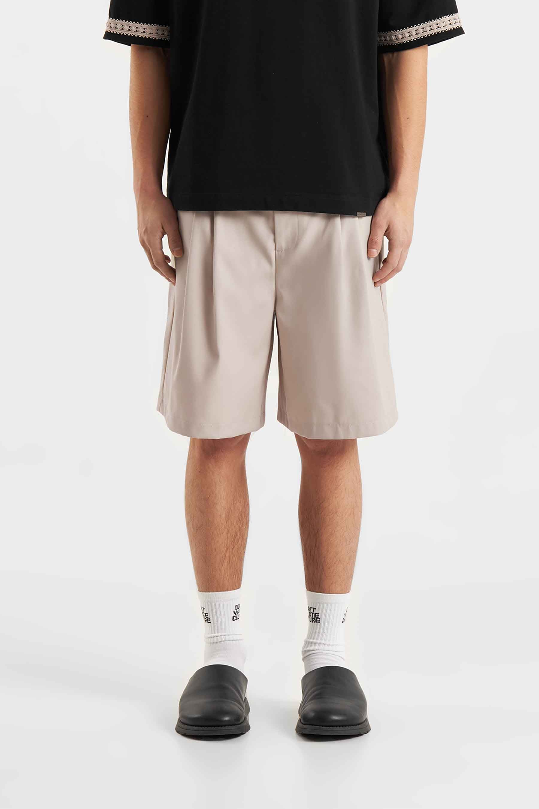 Aelith | Taupe - Shorts Don't Waste Culture