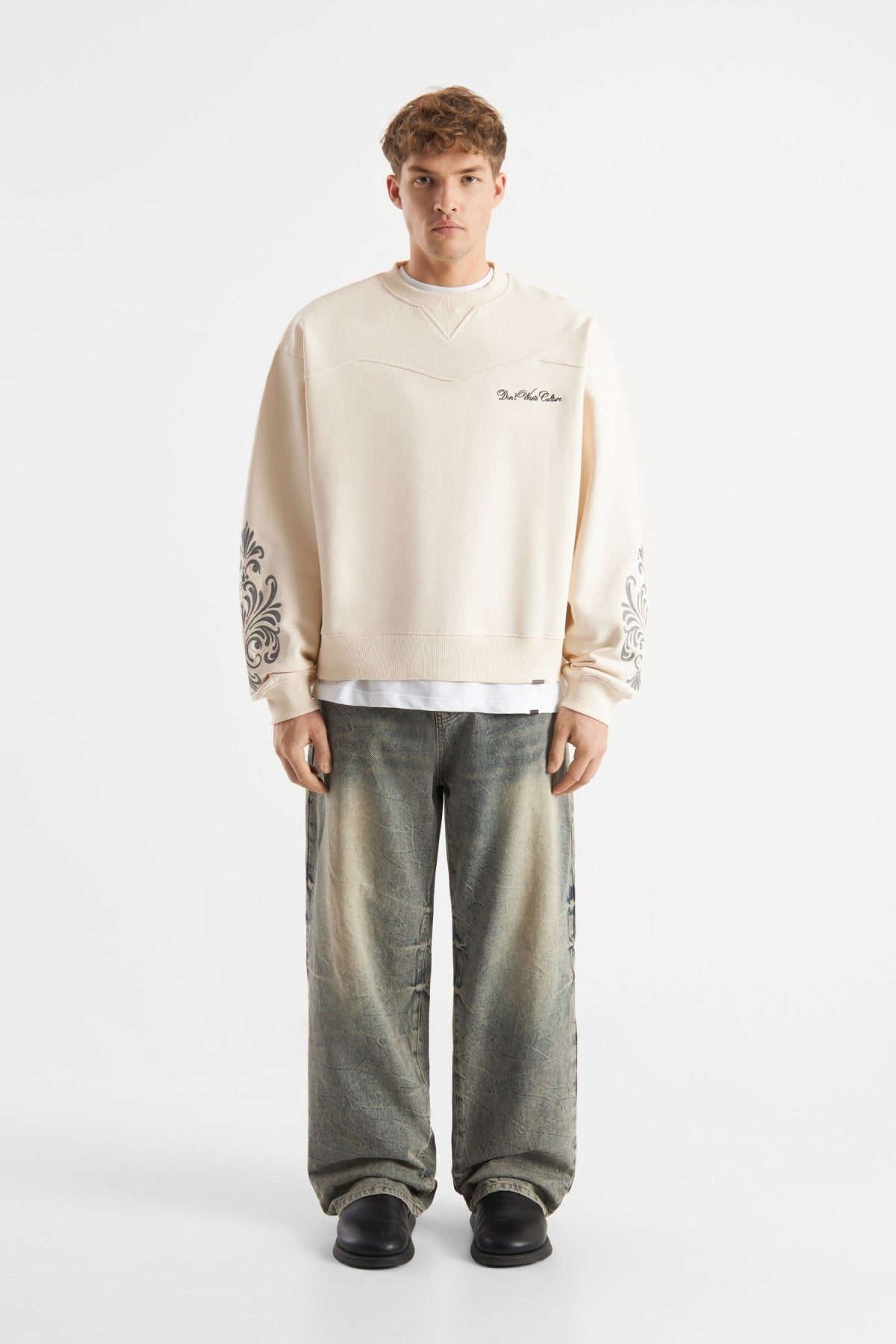 Gravien | Cream - Sweaters Don't Waste Culture