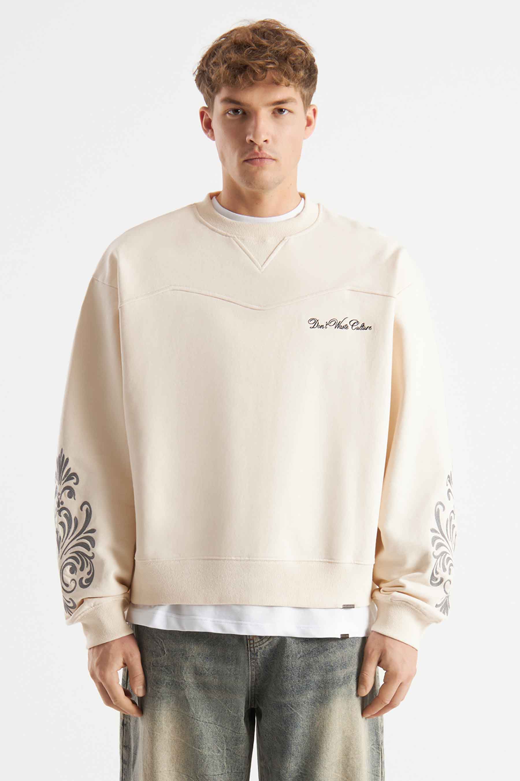 Gravien | Cream - Sweaters Don't Waste Culture