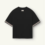 Jenara | Black/Cream - T-shirts Don't Waste Culture