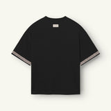 Jenara | Black/Cream - T-shirts Don't Waste Culture