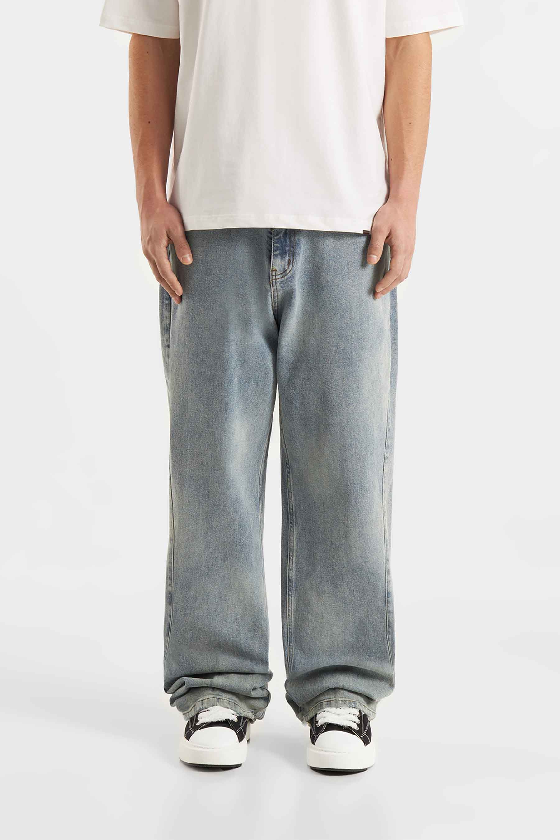 Kaelum | Washed Blue - Jeans Don't Waste Culture