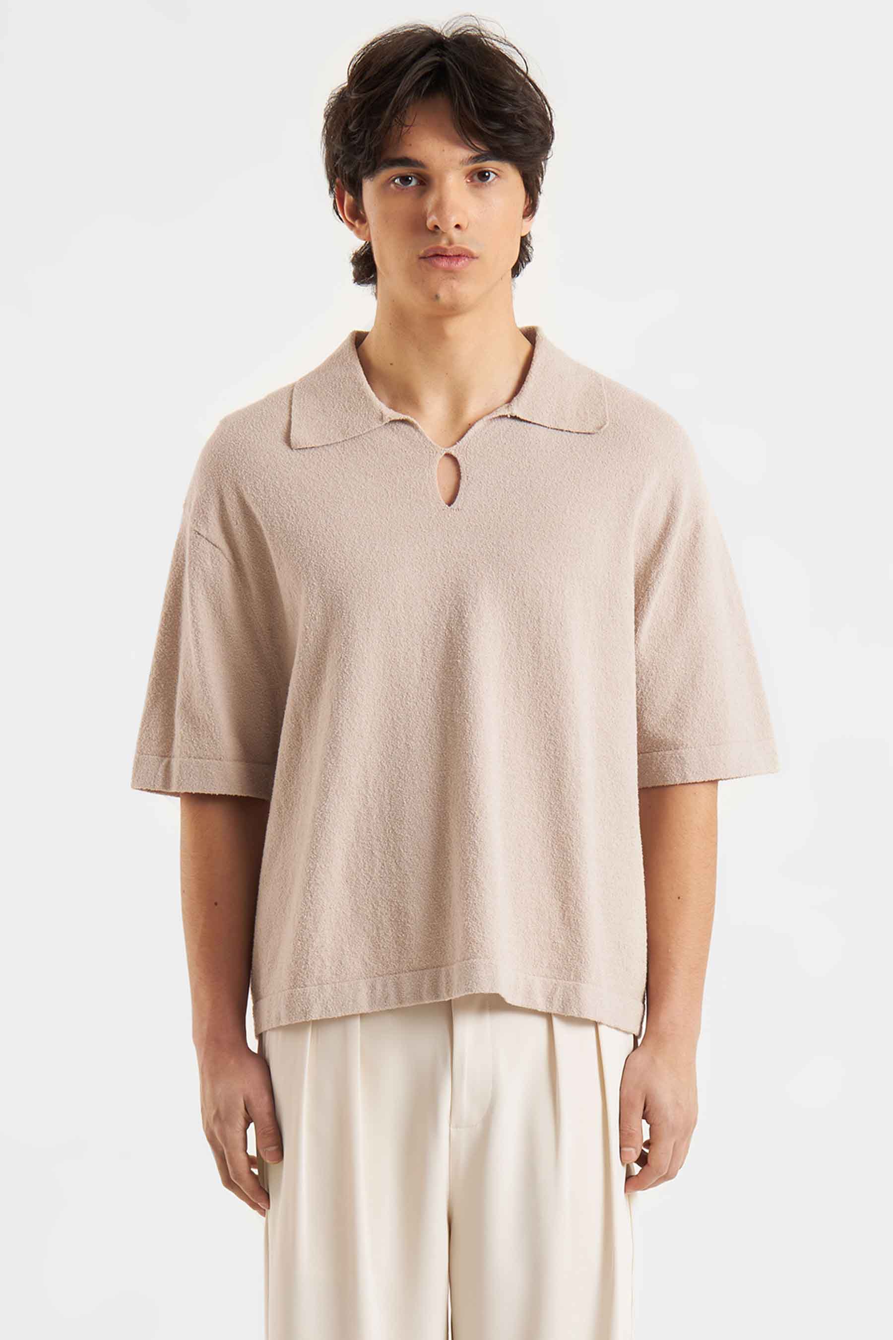 Marnix | Taupe - Knitwear Don't Waste Culture