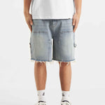 Nolara | Light Blue - Shorts Don't Waste Culture