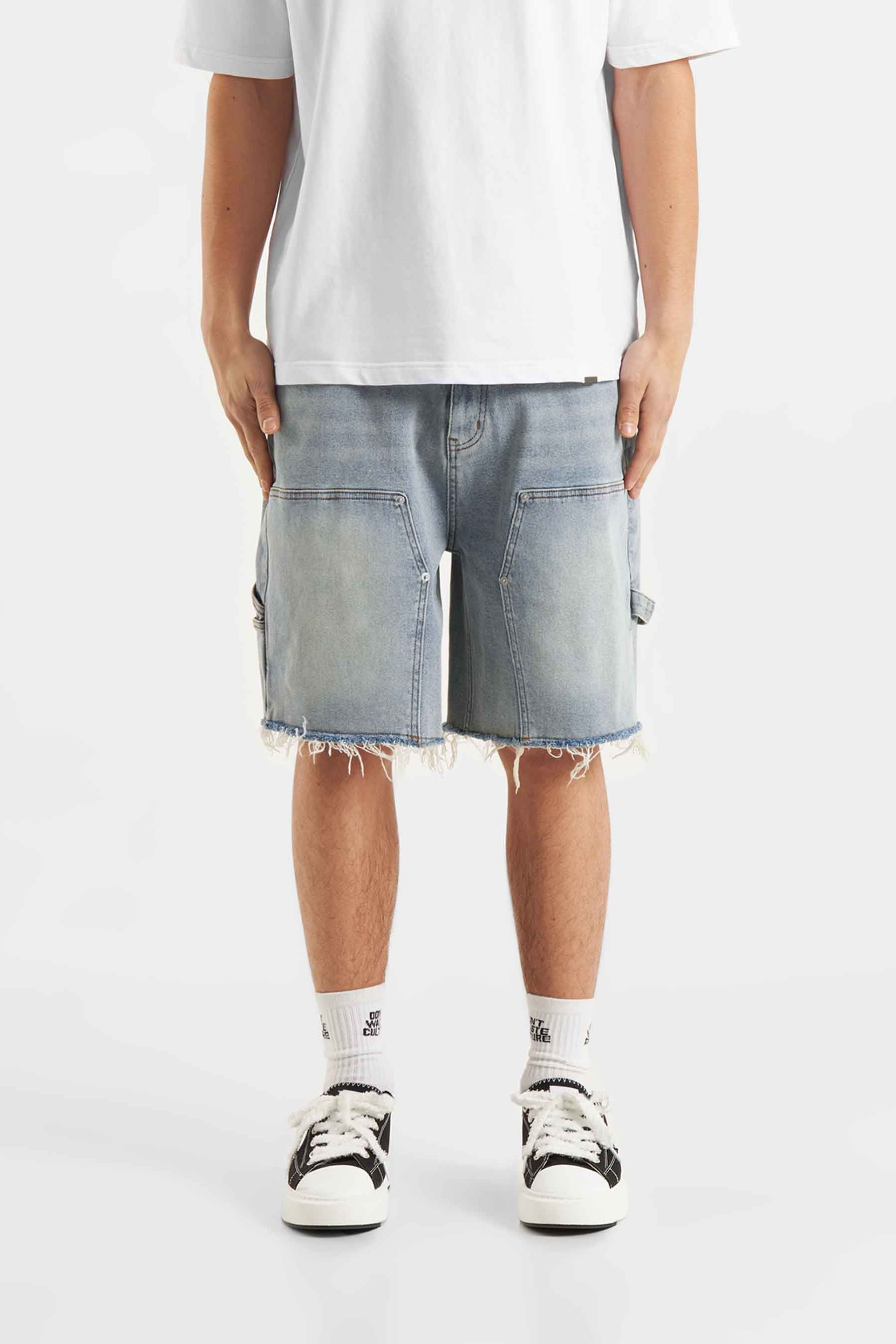 Nolara | Light Blue - Shorts Don't Waste Culture