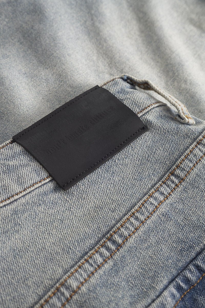 Nolara | Light Blue - Shorts Don't Waste Culture