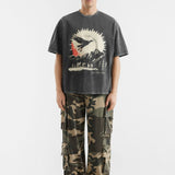 Raven | Washed Black - T-shirts Don't Waste Culture