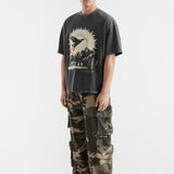 Raven | Washed Black - T-shirts Don't Waste Culture