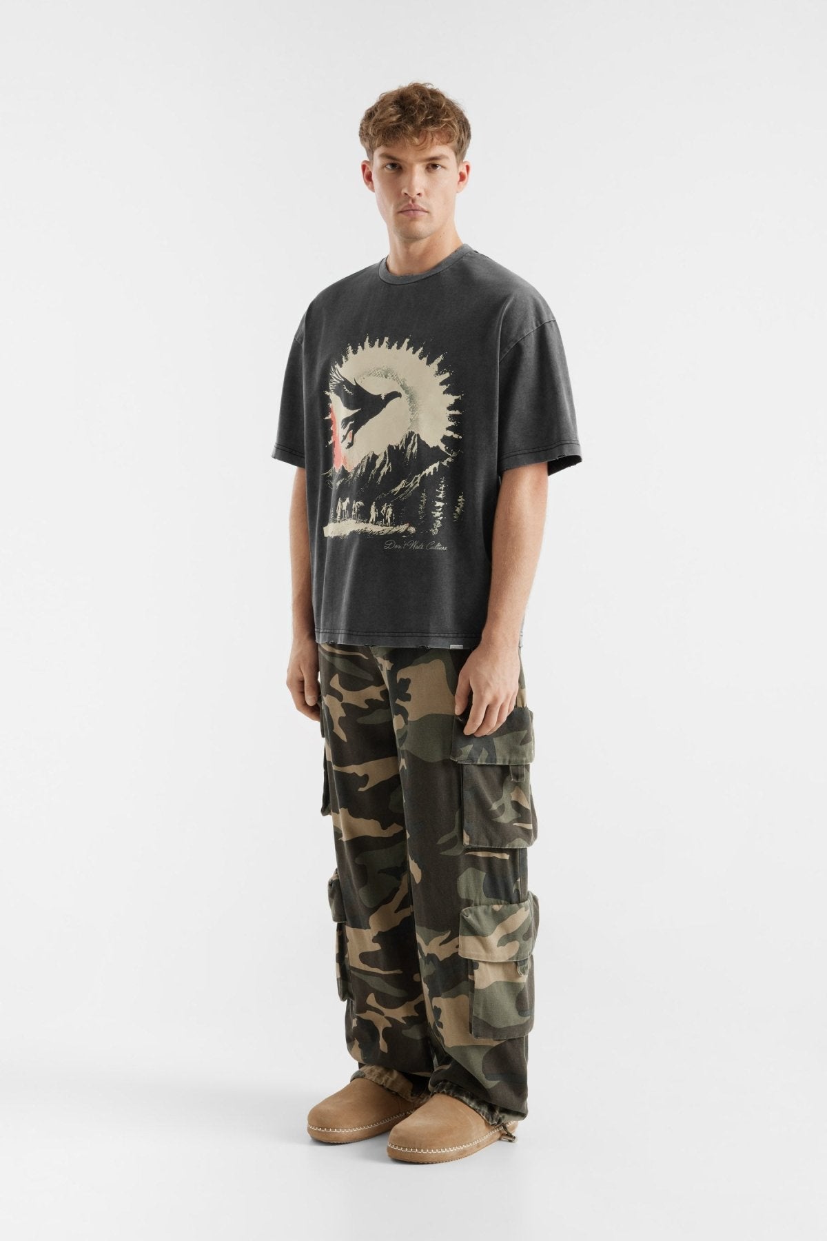 Raven | Washed Black - T-shirts Don't Waste Culture