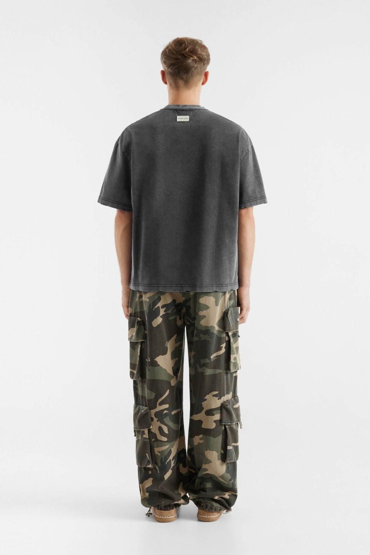 Raven | Washed Black - T-shirts Don't Waste Culture