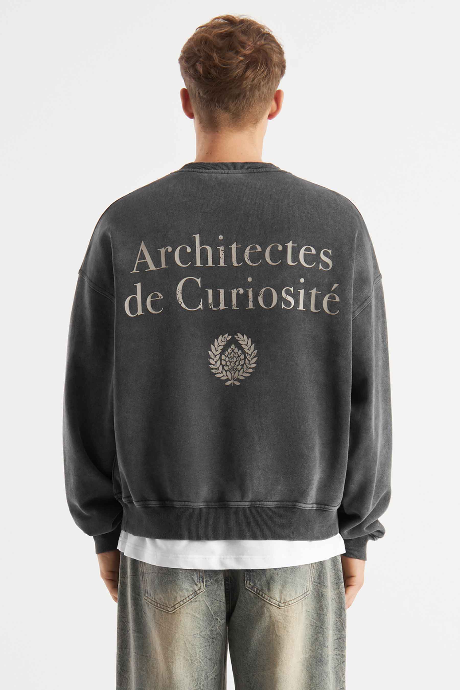 Rifaz | Washed Black - Sweaters Don't Waste Culture