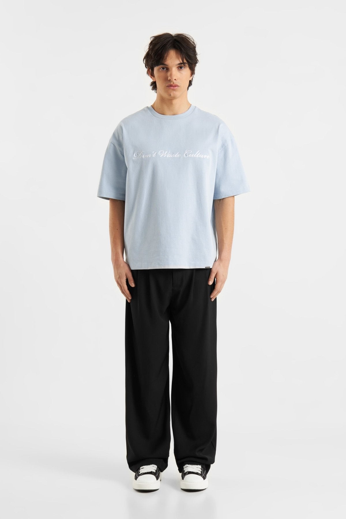 Suren | Light Blue - T-shirts Don't Waste Culture