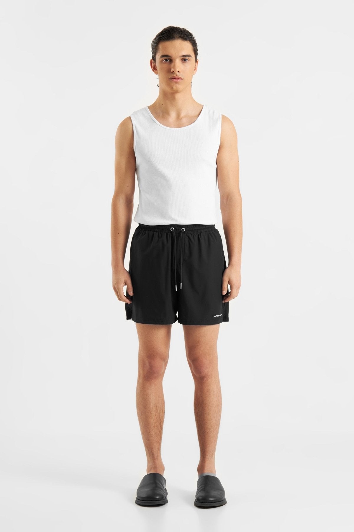 Xyra | Black - Swimshorts Don't Waste Culture