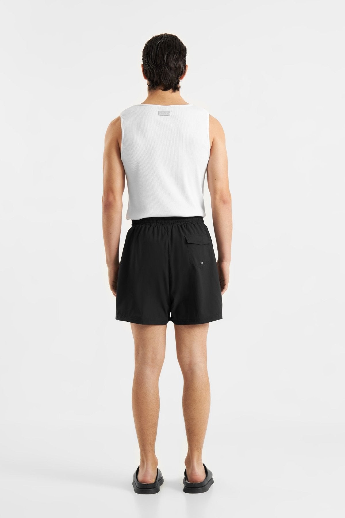 Xyra | Black - Swimshorts Don't Waste Culture