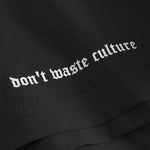 Xyra | Black - Swimshorts Don't Waste Culture