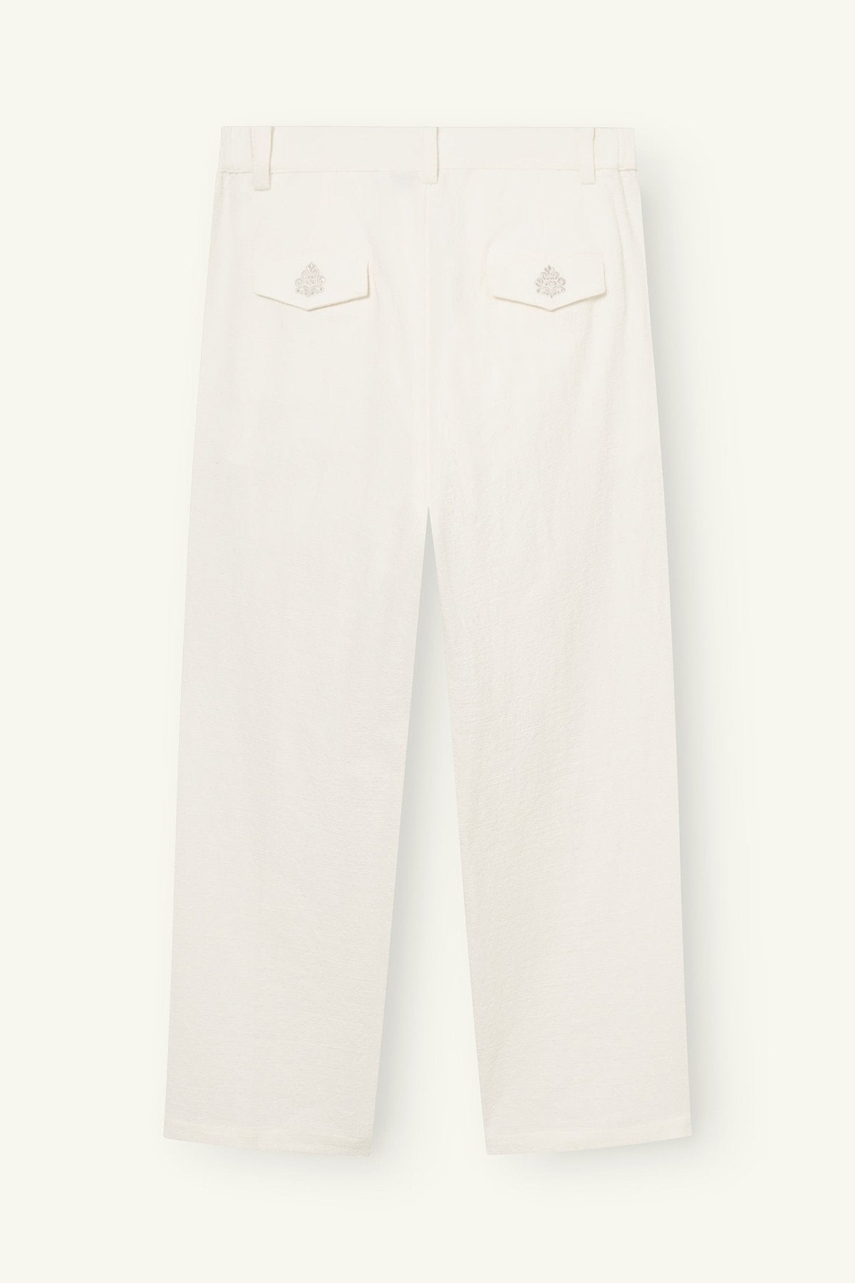 Alurette Pants | White - Pants Don't Waste Culture