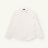 Aurelienn Overshirt | White - Shirts Don't Waste Culture