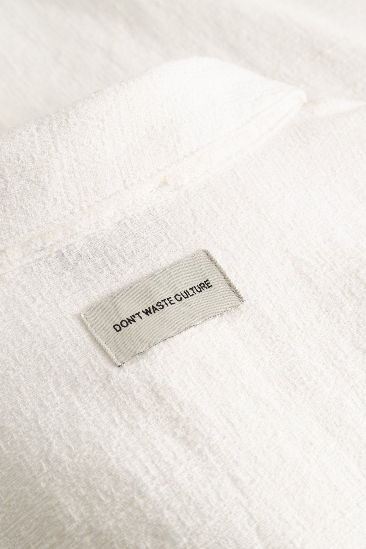 Aurelienn Overshirt | White - Shirts Don't Waste Culture