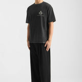 Azemari T-shirt | Washed Black