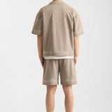 Benoka Overshirt | Warm Grey - Shirts Don't Waste Culture