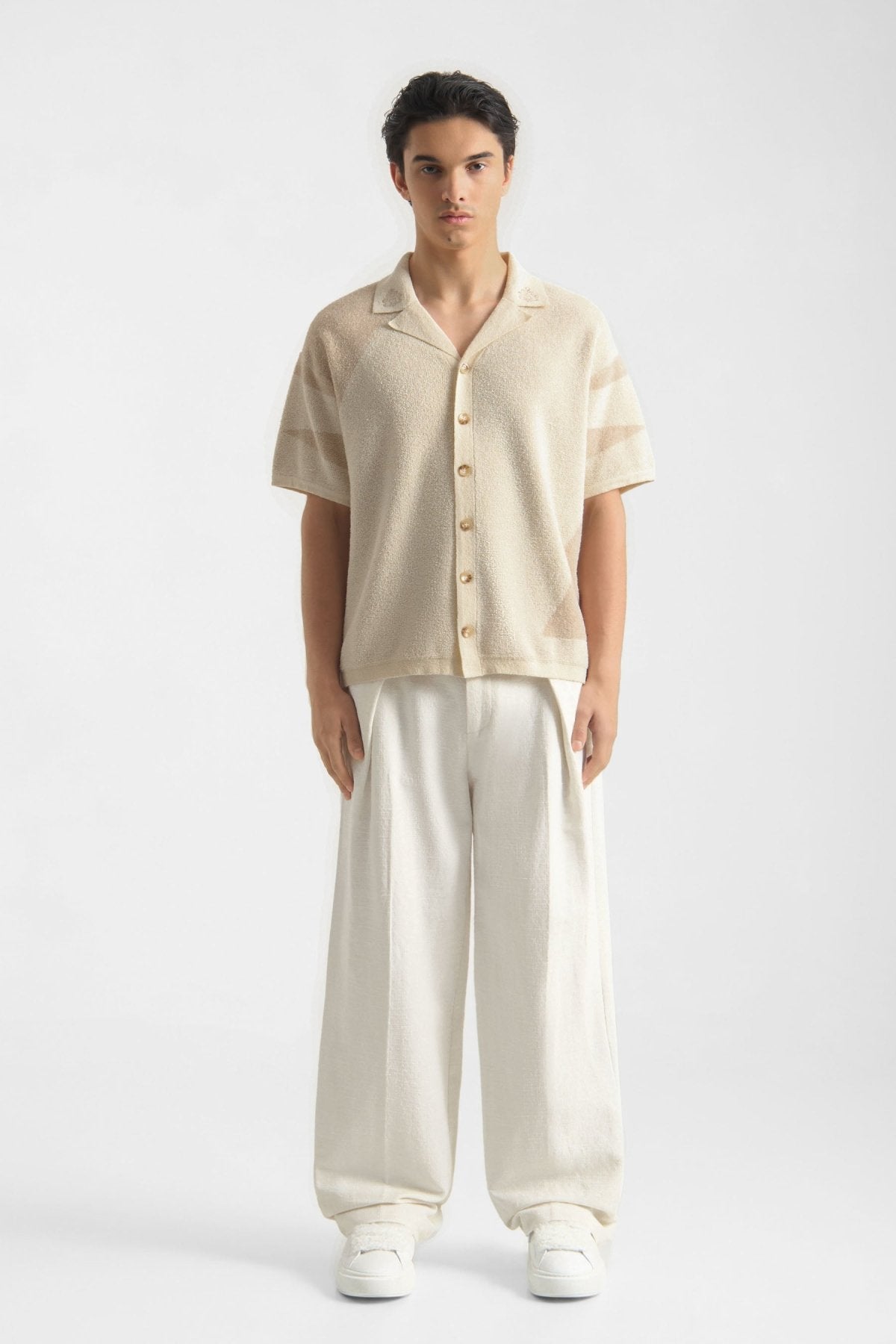Helviane Knit | Beige - Knitwear Don't Waste Culture