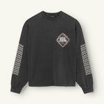 Himariyu Longsleeve | Washed Black - Longsleeves Don't Waste Culture