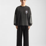 Himariyu Longsleeve | Washed Black - Longsleeves Don't Waste Culture