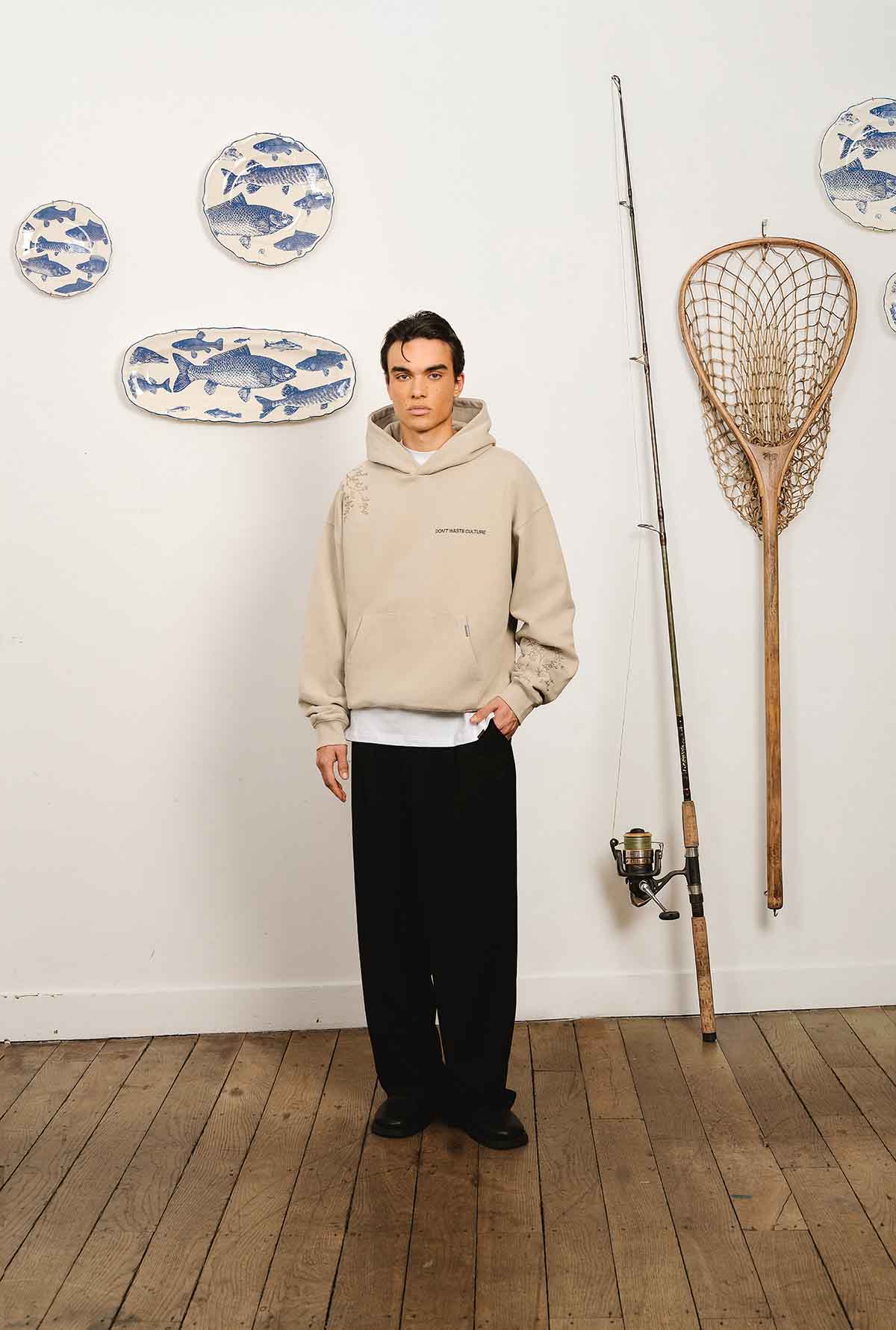 Kohanae Hoodie | Taupe - Hoodies Don't Waste Culture