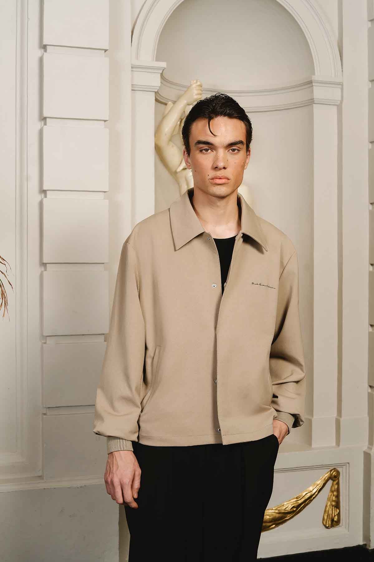 Sorelia Jacket | Dark Beige - Jackets Don't Waste Culture