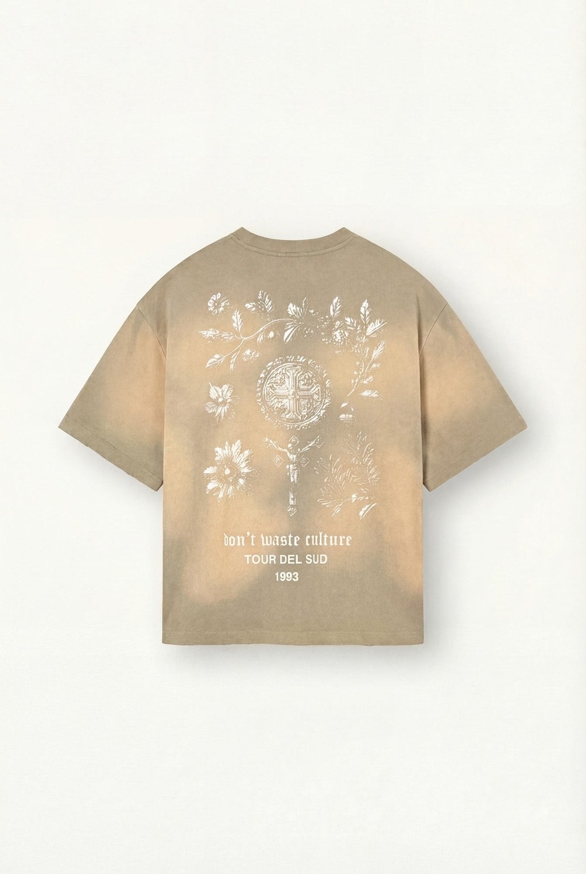 Olivinne T-shirt | Faded Olive - T-shirts Don't Waste Culture