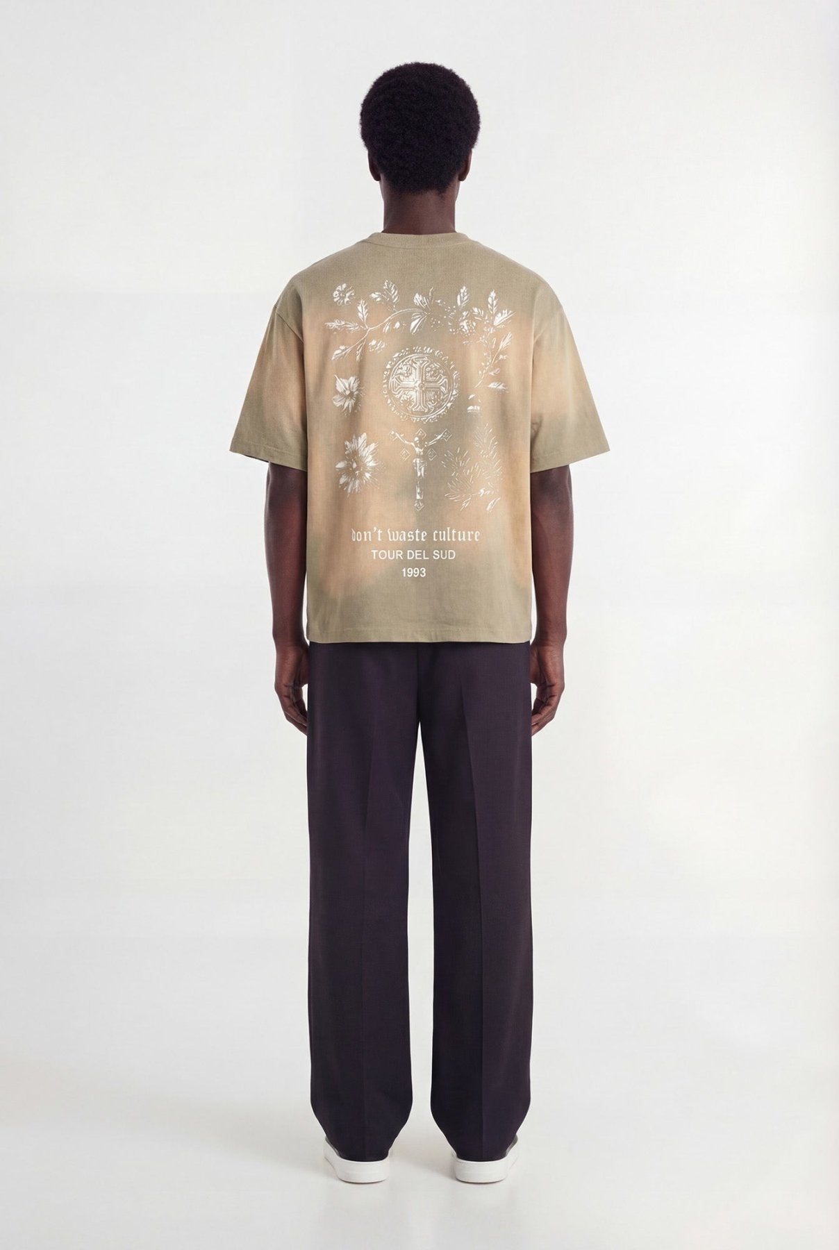 Olivinne T-shirt | Faded Olive - T-shirts Don't Waste Culture