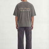 Tenriko T-shirt | Washed Black - Early access Don't Waste Culture