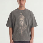 Tenriko T-shirt | Washed Black - Early access Don't Waste Culture