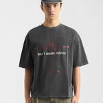 Veyric T-shirt | Washed Black - T-shirts Don't Waste Culture