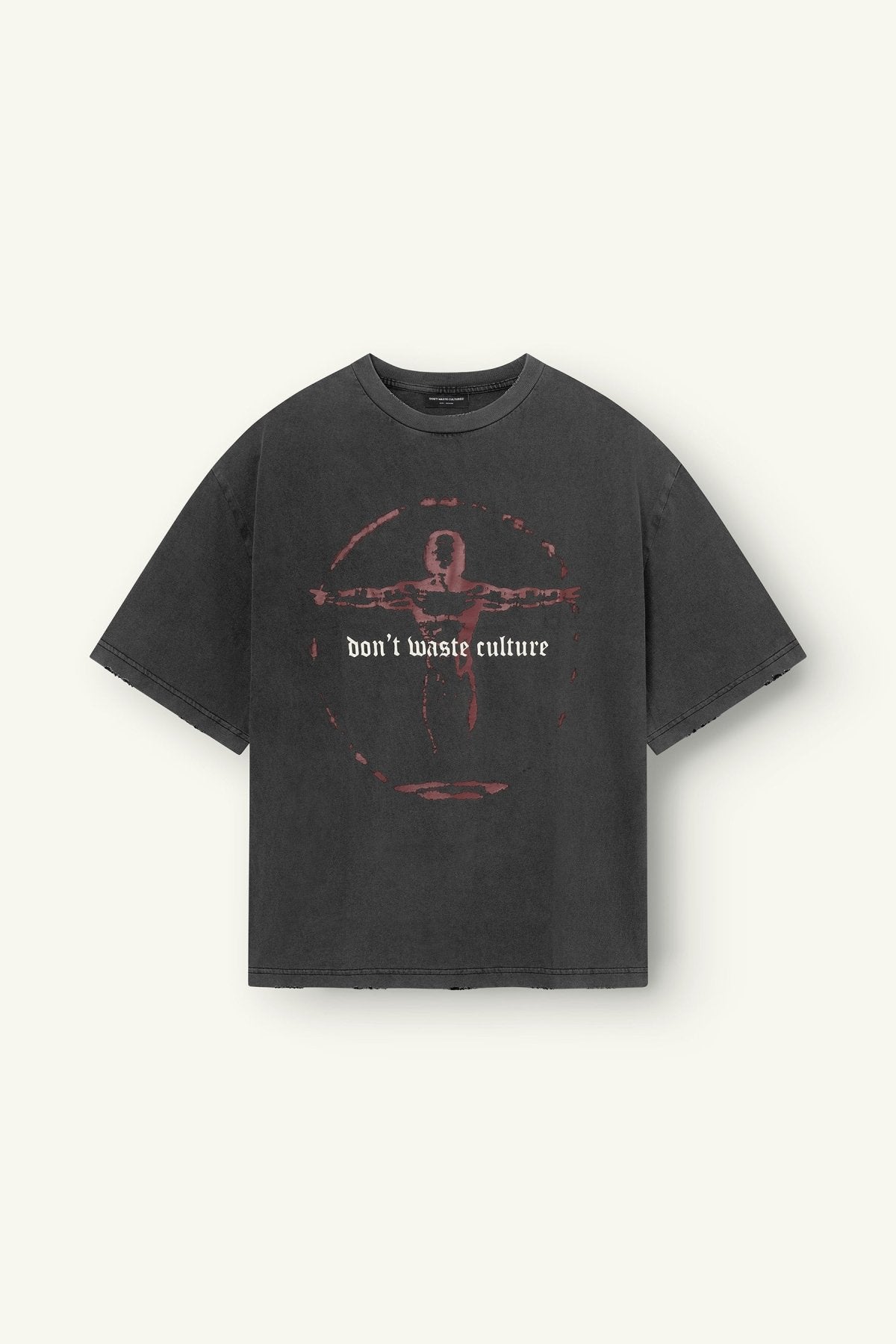 Veyric T-shirt | Washed Black - T-shirts Don't Waste Culture