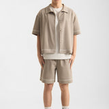 Enkira Shorts | Warm Grey