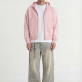 Wesandra Zip - Hoodie | Old Pink - Zipper Hoodies Don't Waste Culture