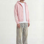 Wesandra Zip - Hoodie | Old Pink - Zipper Hoodies Don't Waste Culture