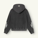 Wesandra Zip - Hoodie | Washed Black - Zipper Hoodies Don't Waste Culture