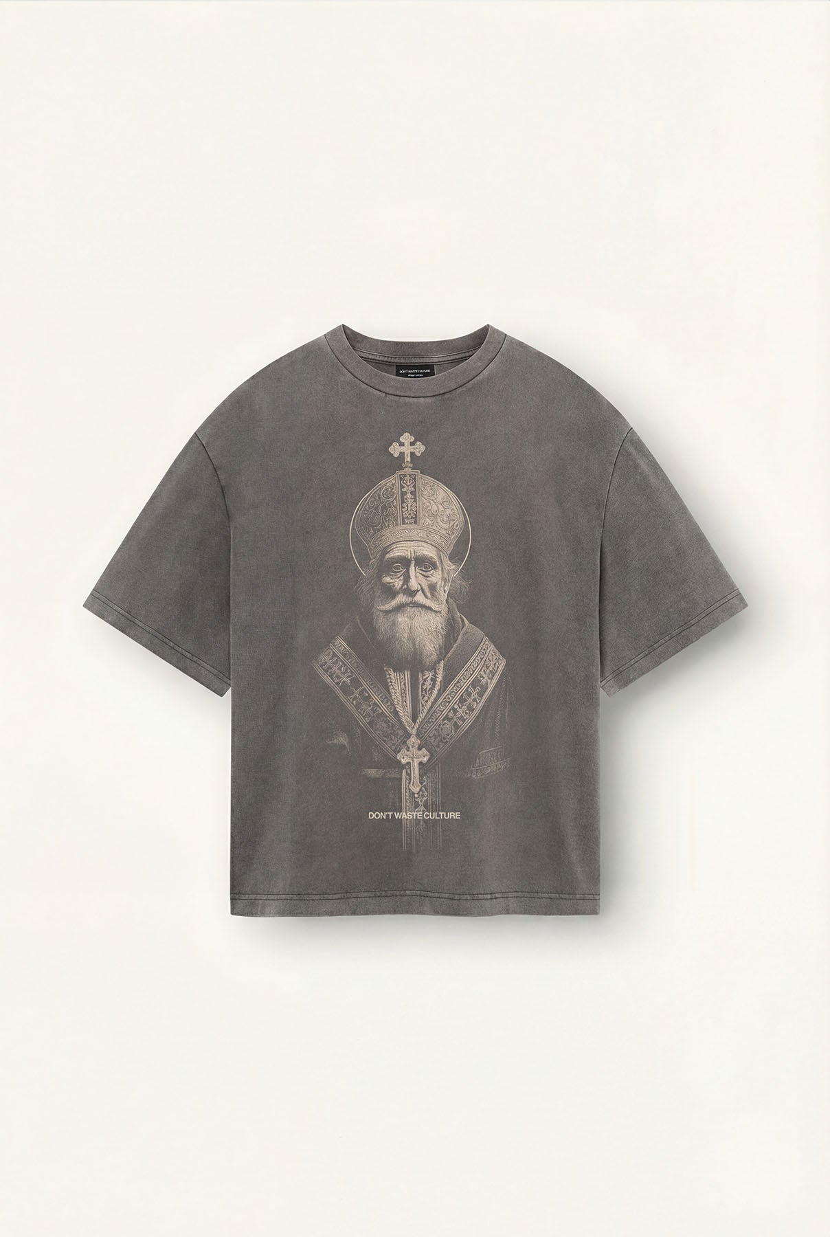 Tenriko T-shirt | Washed Black - Early access Don't Waste Culture