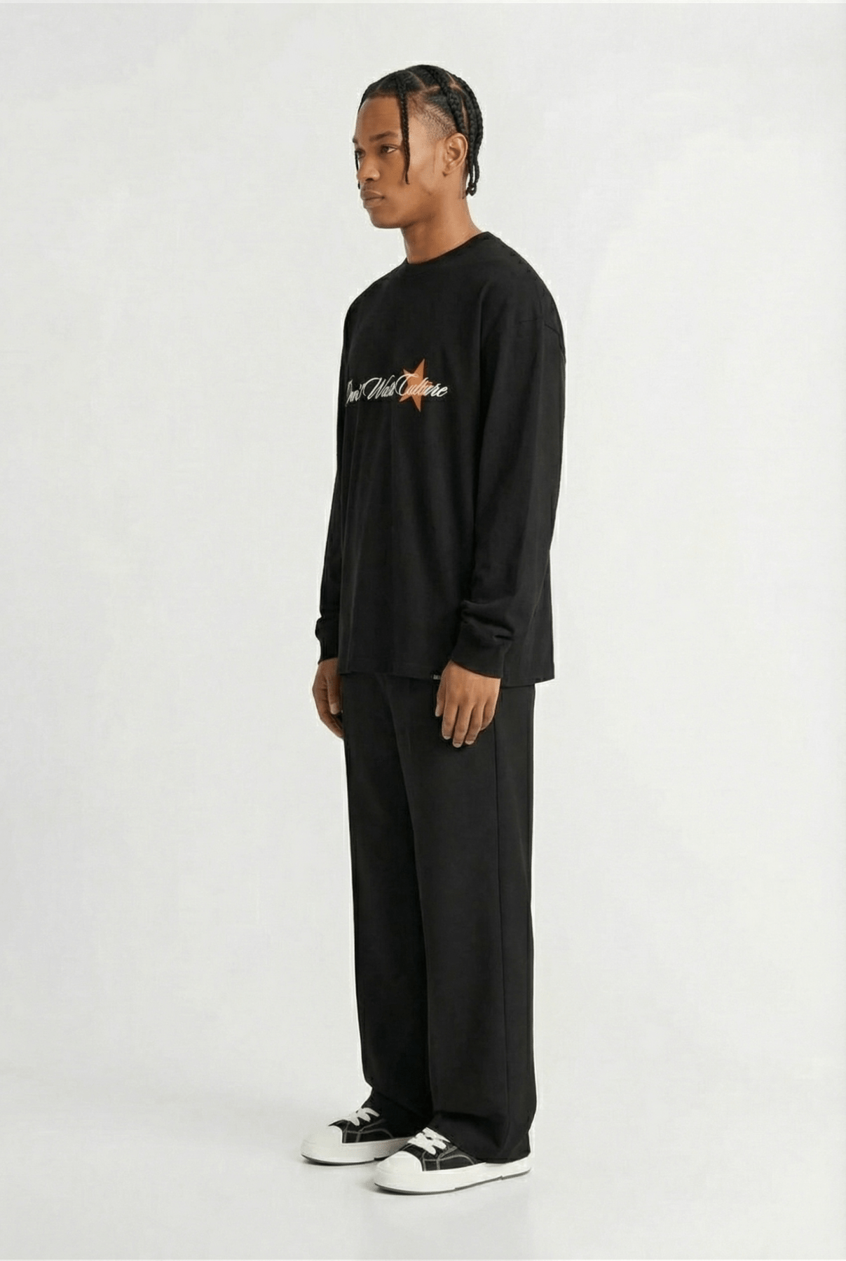 Unisa | Black - Longsleeves Don't Waste Culture