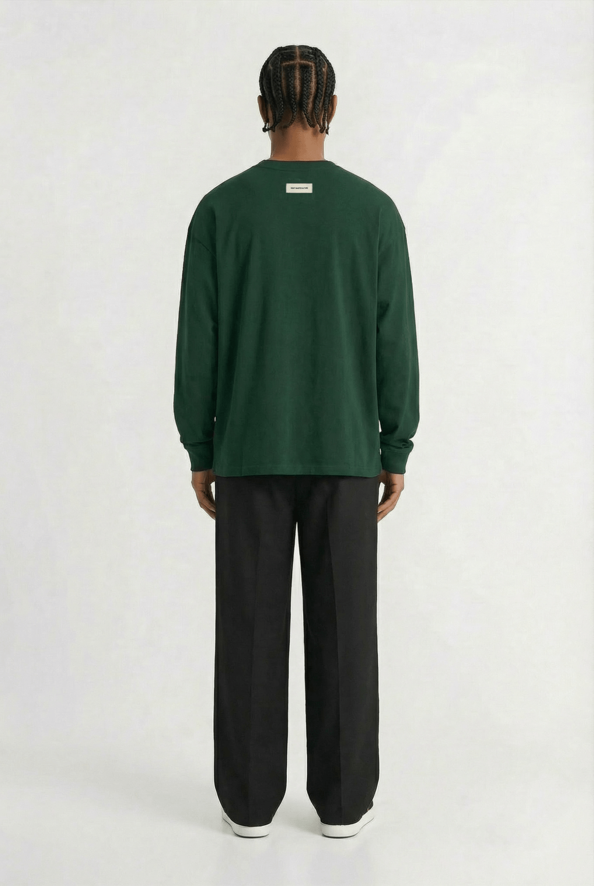 Unisa | Melange Green - Longsleeves Don't Waste Culture