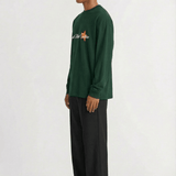 Unisa | Melange Green - Longsleeves Don't Waste Culture