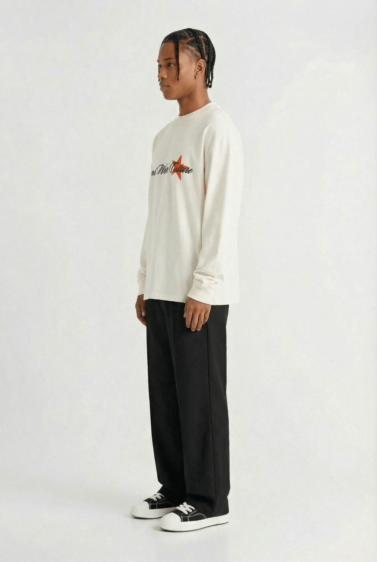 Unisa | Off - White - Longsleeves Don't Waste Culture