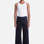 Vela Coated Jeans | Black - Early access Don't Waste Culture