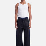 Vela Coated Jeans | Black - Early access Don't Waste Culture