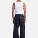 Vela Coated Jeans | Black - Early access Don't Waste Culture