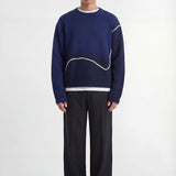 Leocadia | Navy Blue - Knitwear Don't Waste Culture